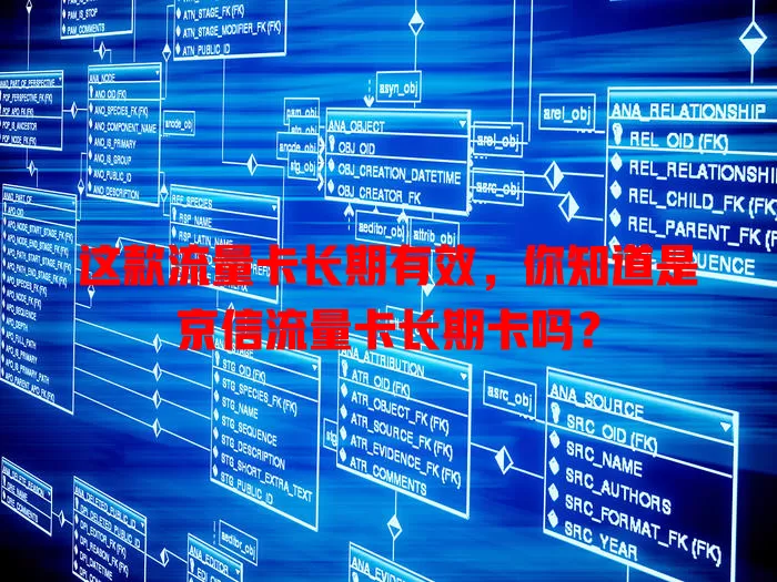 这款流量卡长期有效，你知道是京信流量卡长期卡吗？