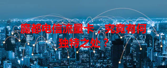 魔都电信流量卡，究竟有何独特之处？