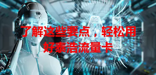 了解这些要点，轻松用好泰浩流量卡