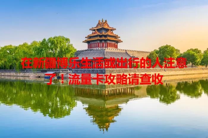 在新疆博乐生活或出行的人注意了！流量卡攻略请查收