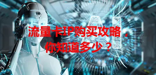 流量卡IP购买攻略，你知道多少？