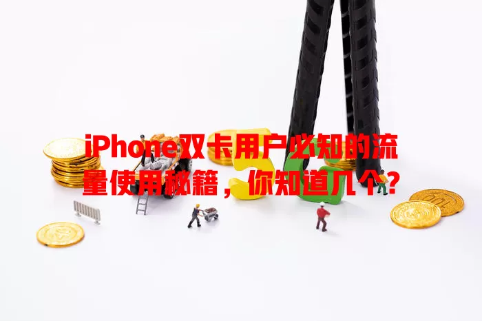 iPhone双卡用户必知的流量使用秘籍，你知道几个？