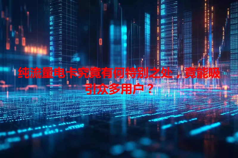 纯流量电卡究竟有何特别之处，竟能吸引众多用户？