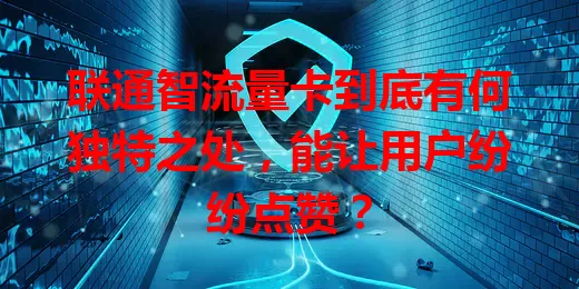 联通智流量卡到底有何独特之处，能让用户纷纷点赞？