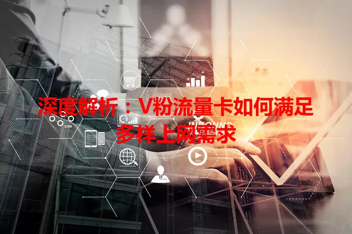 深度解析：V粉流量卡如何满足多样上网需求
