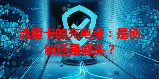 流量卡的充电宝：是创新还是噱头？
