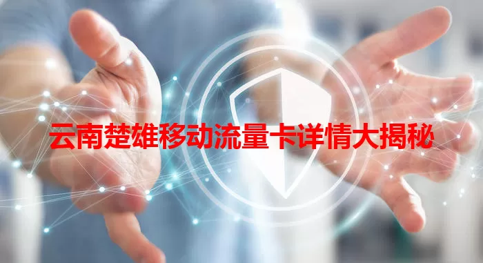 云南楚雄移动流量卡详情大揭秘