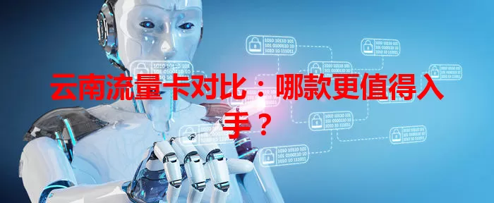 云南流量卡对比：哪款更值得入手？