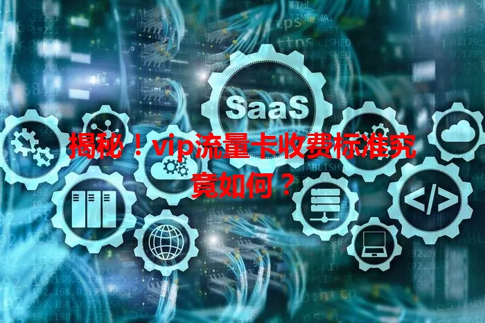 揭秘！vip流量卡收费标准究竟如何？