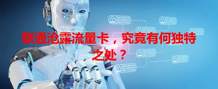 联通沧露流量卡，究竟有何独特之处？