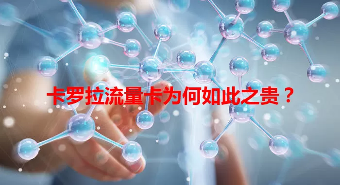 卡罗拉流量卡为何如此之贵？