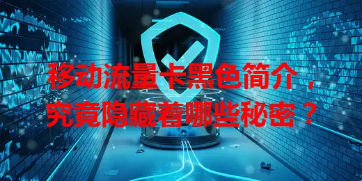 移动流量卡黑色简介，究竟隐藏着哪些秘密？