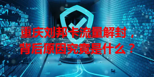 重庆刘邦卡流量解封，背后原因究竟是什么？