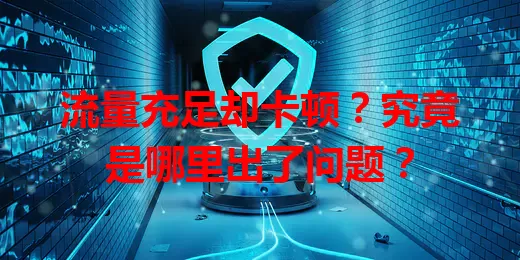 流量充足却卡顿？究竟是哪里出了问题？