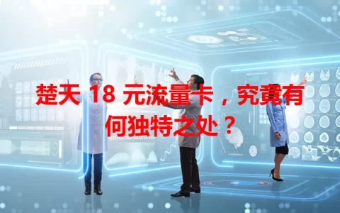 楚天 18 元流量卡，究竟有何独特之处？