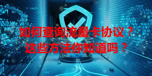如何查询流量卡协议？这些方法你知道吗？