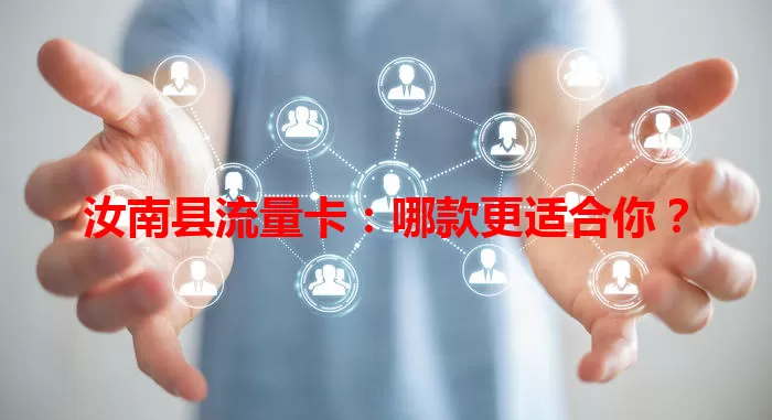汝南县流量卡：哪款更适合你？