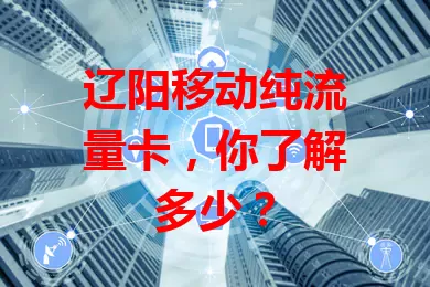 辽阳移动纯流量卡，你了解多少？