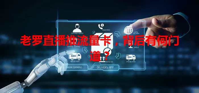 老罗直播推流量卡，背后有何门道？