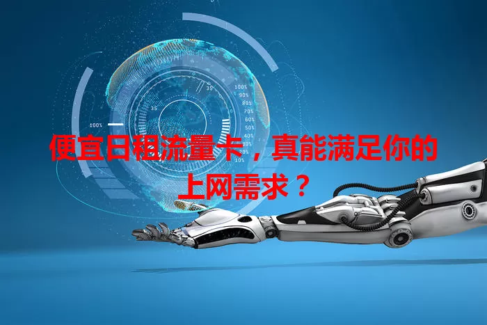 便宜日租流量卡，真能满足你的上网需求？