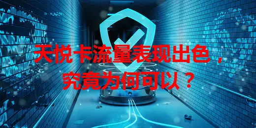 天悦卡流量表现出色，究竟为何可以？