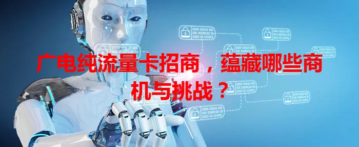 广电纯流量卡招商，蕴藏哪些商机与挑战？