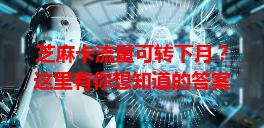 芝麻卡流量可转下月？这里有你想知道的答案
