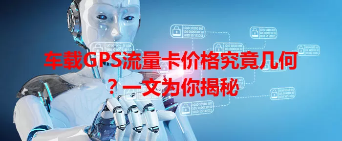 车载GPS流量卡价格究竟几何？一文为你揭秘