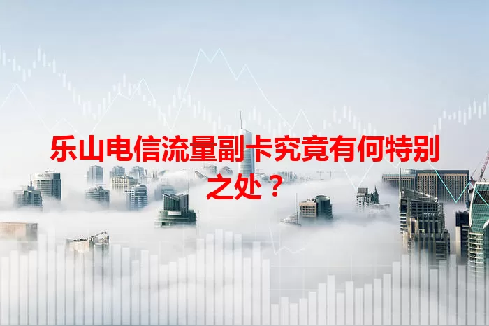 乐山电信流量副卡究竟有何特别之处？