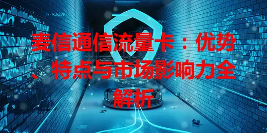 麦信通信流量卡：优势、特点与市场影响力全解析
